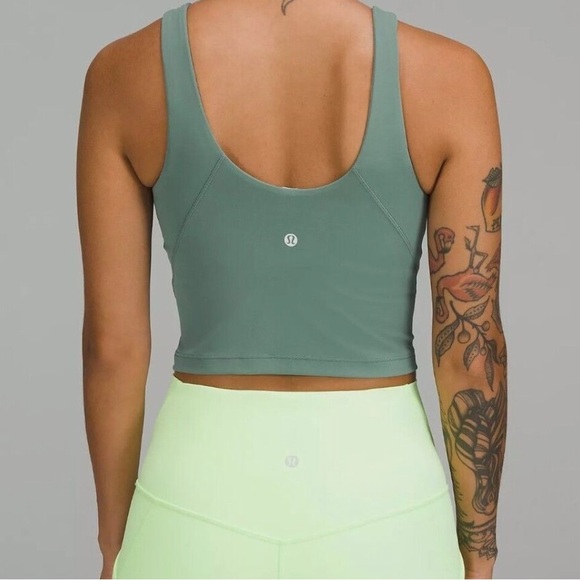 Lululemon Teal Align High-Neck Tank Top Teal - Picture 8 of 8